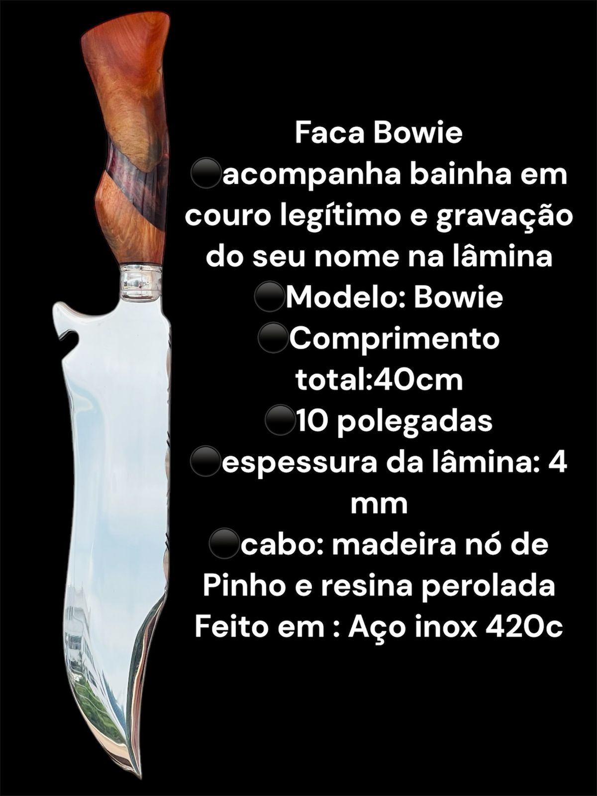 Faca Bowie
