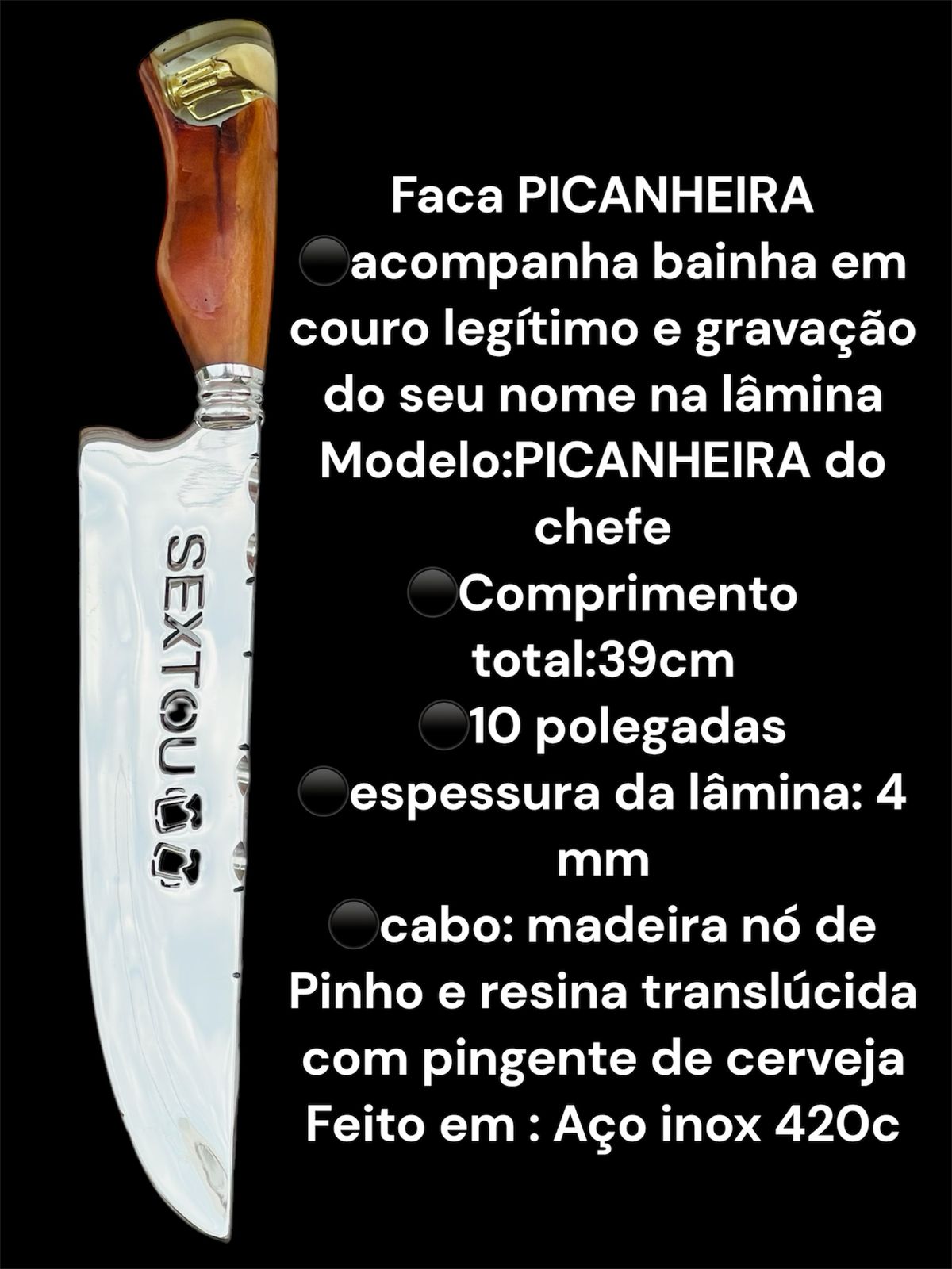 Faca Picanheira