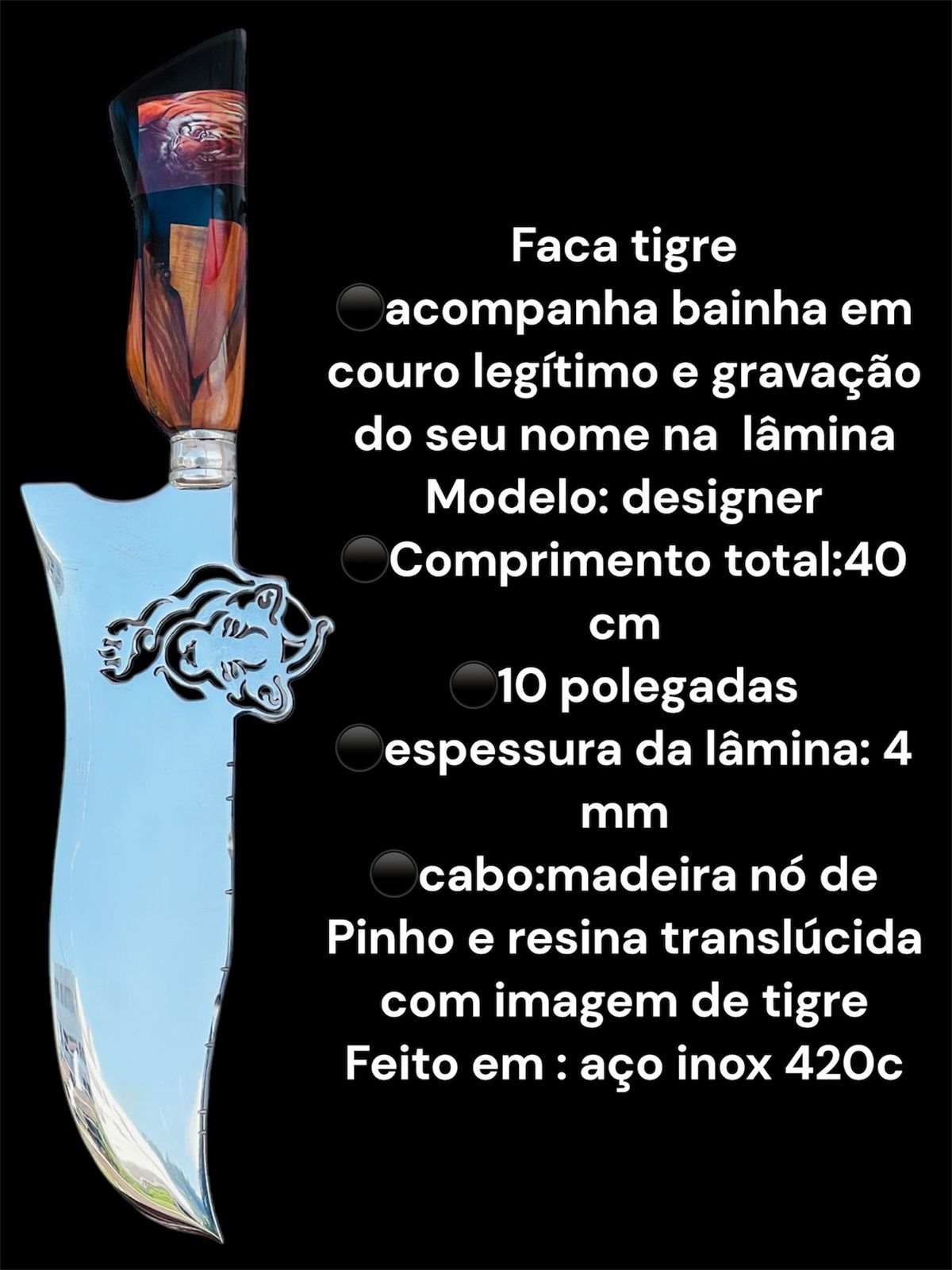 Faca Tiger