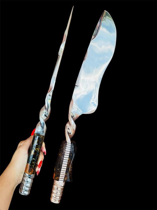 Faca KUKRI artesanal